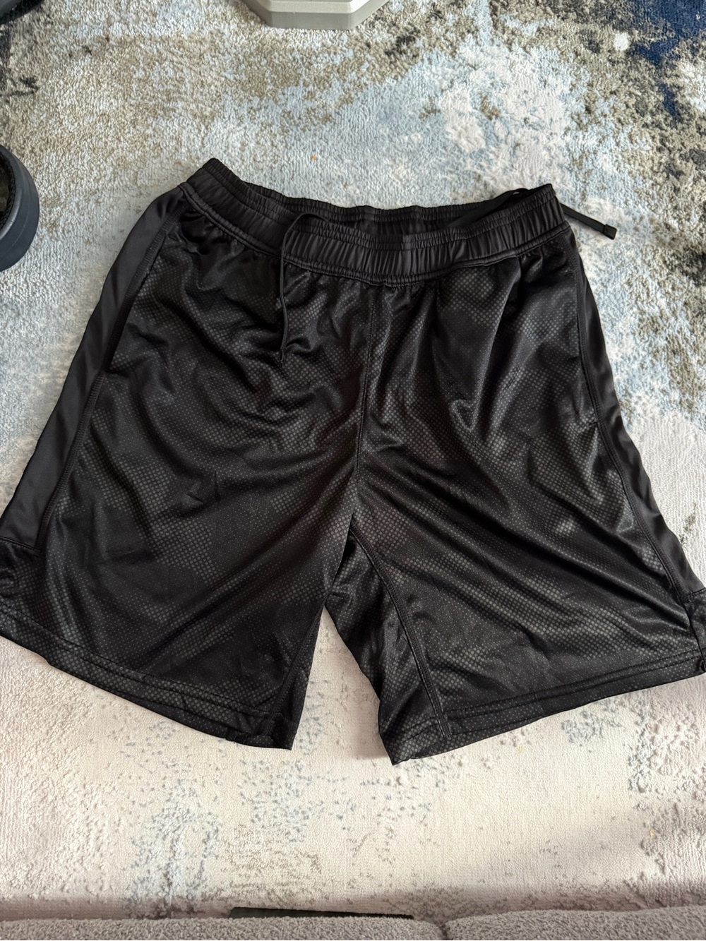 H&M Black Mesh Athletic Shorts
